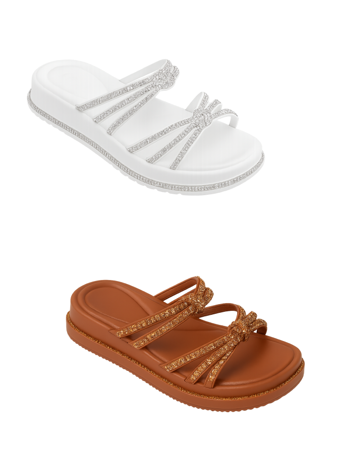 Sandália Flatform Elisa - Compre 1 e Leve 2