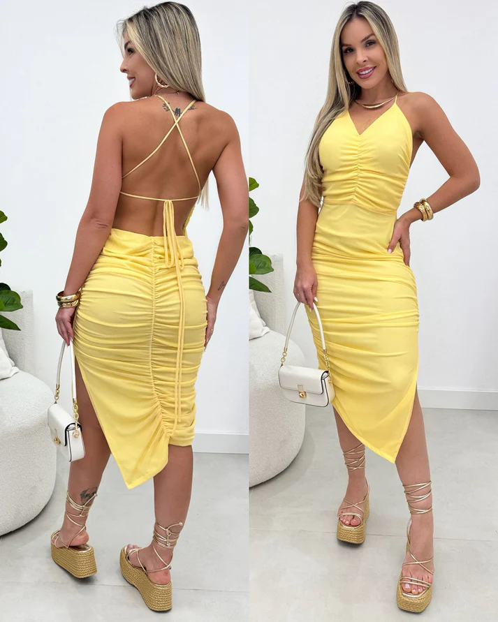 Vestido Tule Poliana