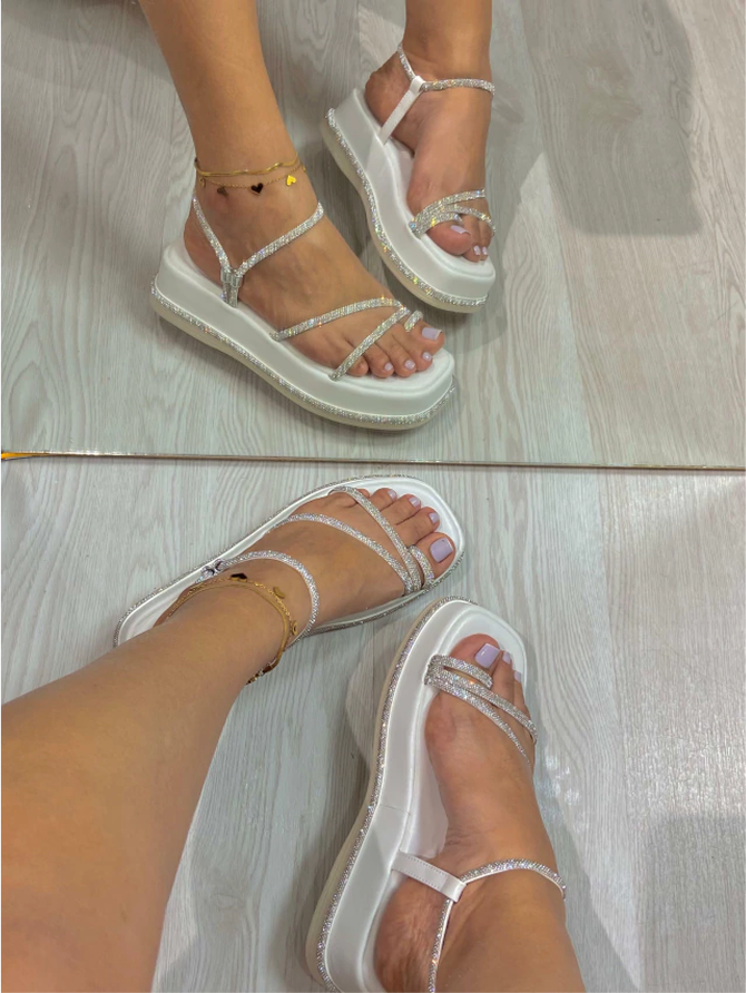 Sandália Flatform Sofia