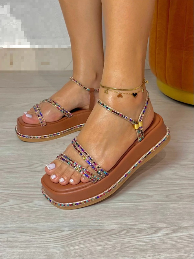 Sandália Flatform Vitoria