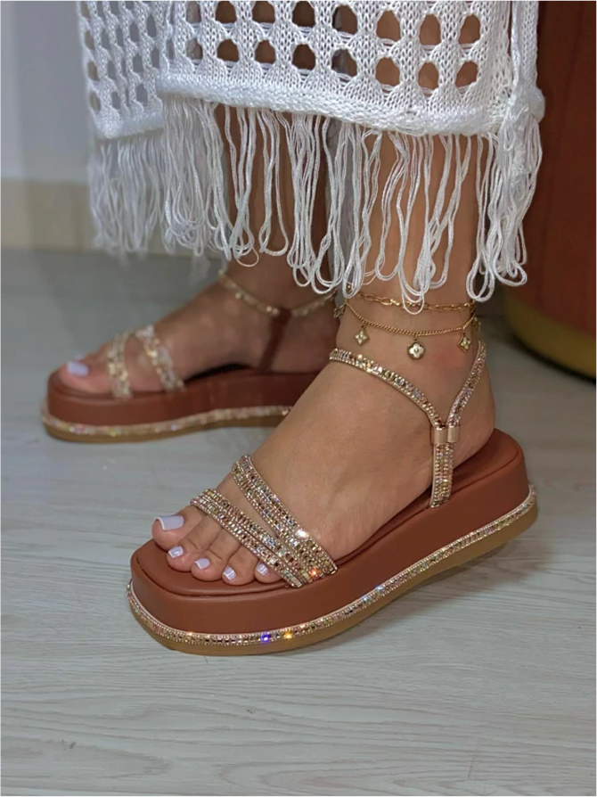 Sandália Flatform Vitoria