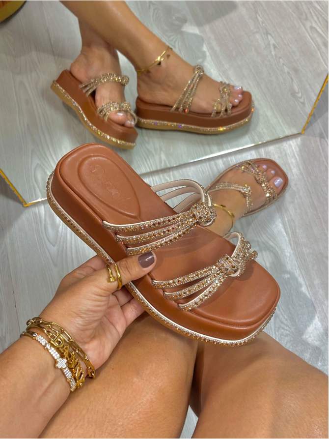 Sandália Flatform Elisa - Compre 1 e Leve 2