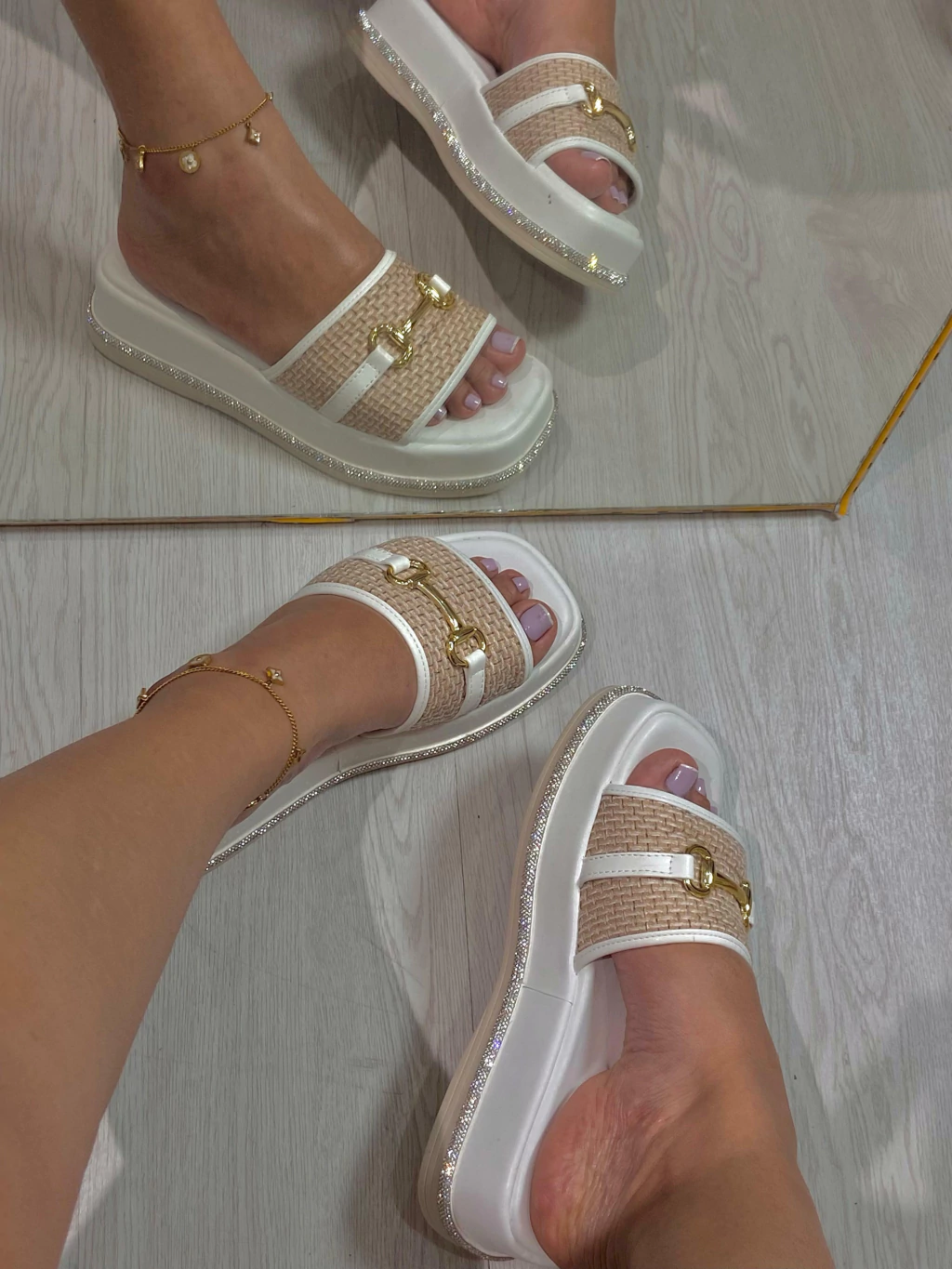 Sandália Flatform Yasmin