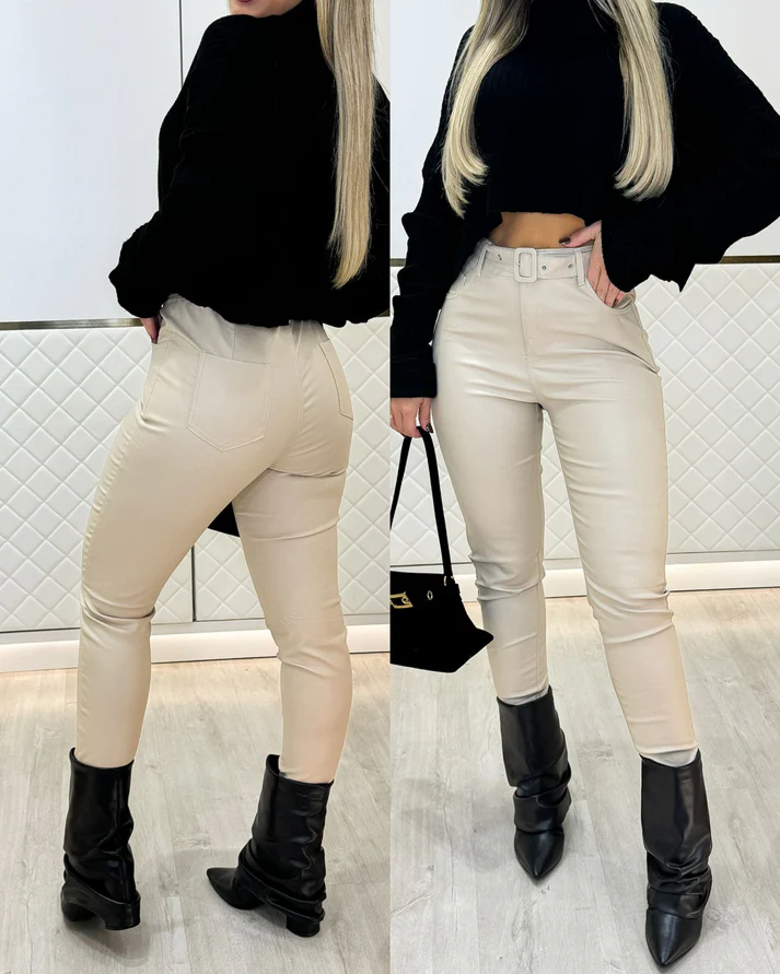 Calça Resinada Luma