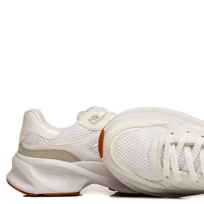 Tênis Branco Jogging Recortes