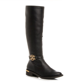 Bota Preta Montaria Medalha