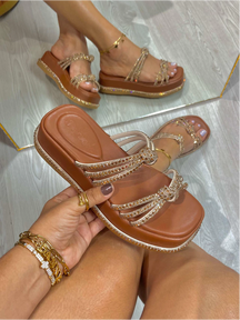 Sandália Flatform Elisa