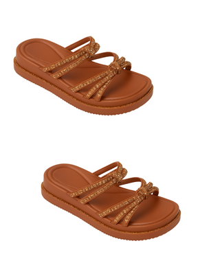 Sandália Flatform Elisa - Compre 1 e Leve 2